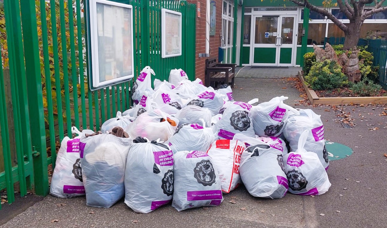 Another Successful Collection Day: 336kg of Donations Gathered at Local School!